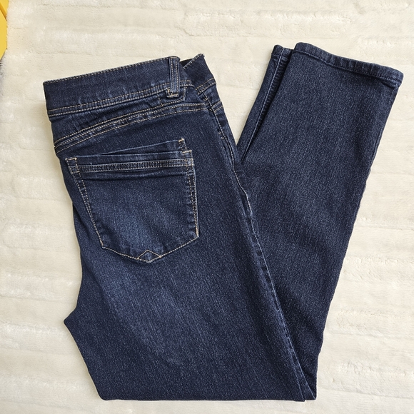 Democracy AB Technology Jeans 12 Mid Rise Dark Wash Skinny Jegging Stretchy - Picture 1 of 16